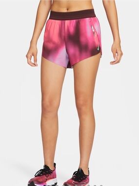 NIKE AeroSwift “Faith Kipyegon” Dri-Fit ADV Mid Rise 3” Running Shorts XL NEW